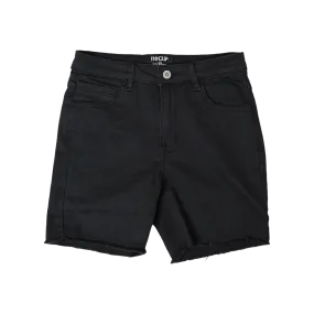 5.5" Stretch Jorts - Pure Black