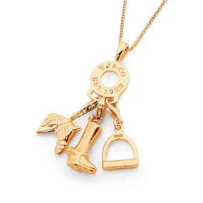 9ct Rose Gold EJ & Co Charm Pendant