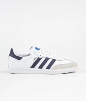 Adidas Samba Adv Shoes - FTWR White / Shadow Navy / FTWR White