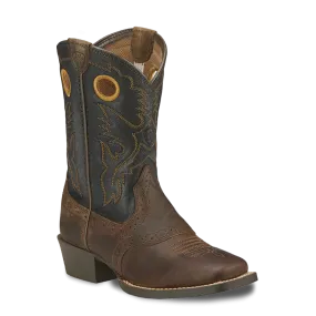 Ariat Children’s Distressed Brown Roughstock Cowboy Boot 10016239