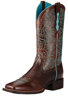 Ariat® Women's Round Up Remuda Roper Cowboy Boots