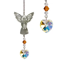 Birthstone Angel Crystal Suncatcher - November