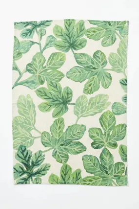 BONNIE AND NEIL FIG GREEN TEA TOWEL