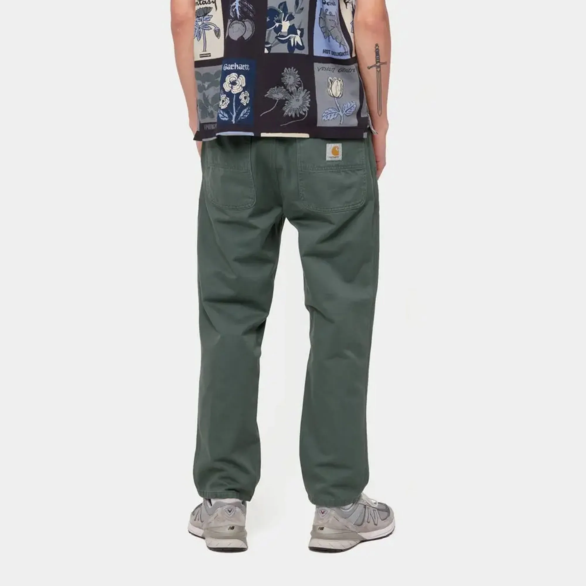 Carhartt WIP Mens Abbott Pants Hemlock Green