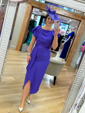 Caroline Kilkenny Harper Purple Dress