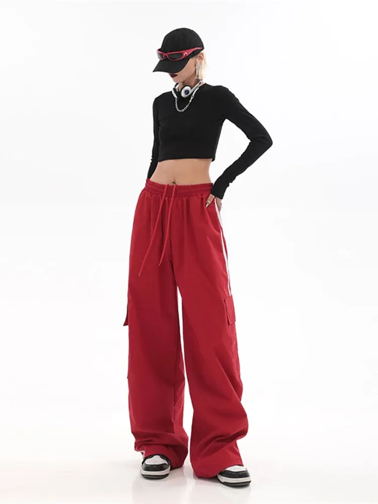 Casual Baggy Wide Leg Pants