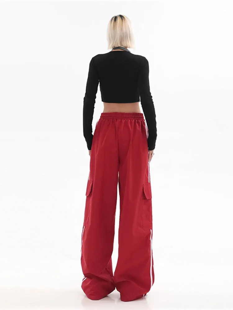 Casual Baggy Wide Leg Pants