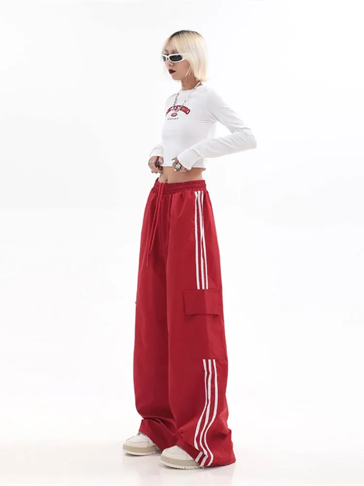 Casual Baggy Wide Leg Pants