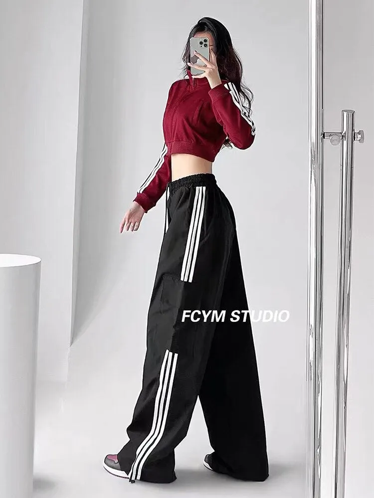 Casual Baggy Wide Leg Pants