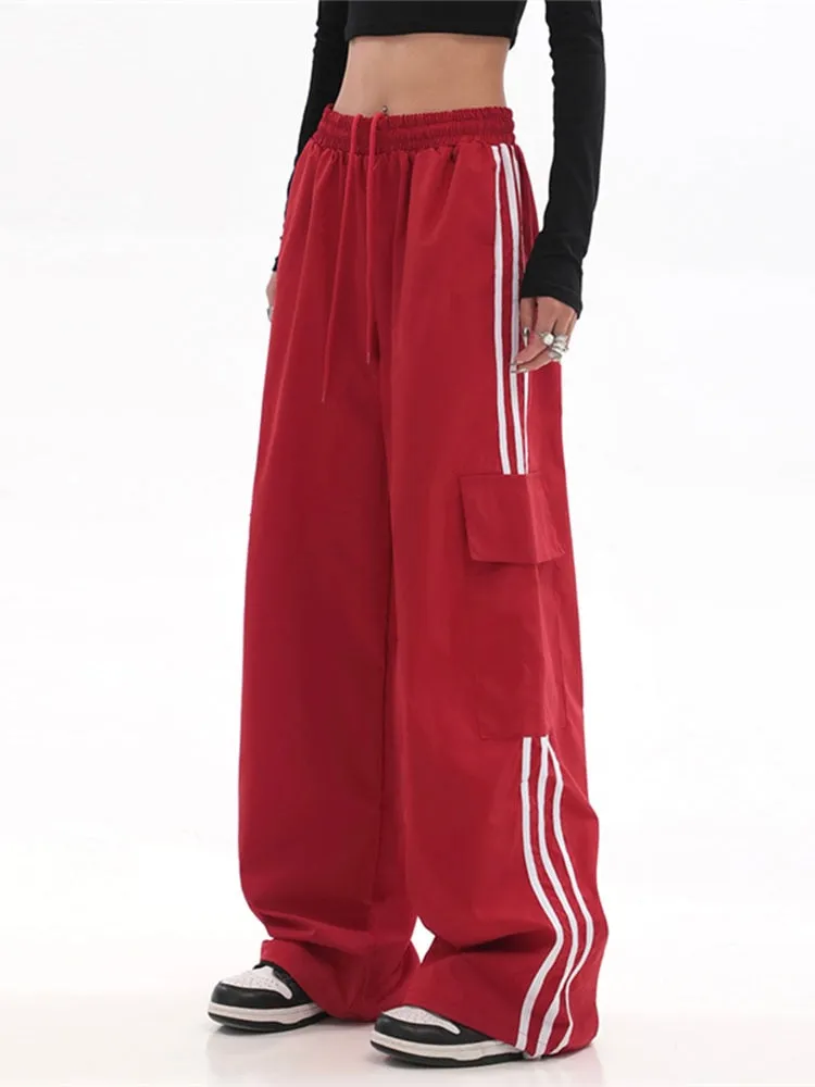 Casual Baggy Wide Leg Pants