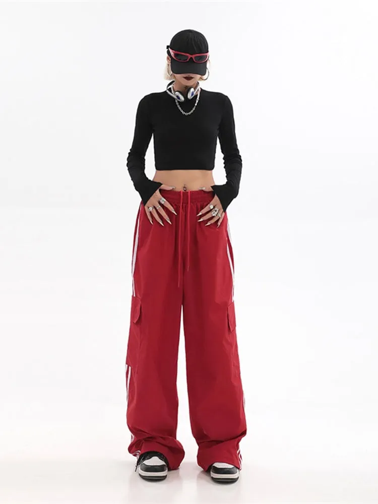 Casual Baggy Wide Leg Pants