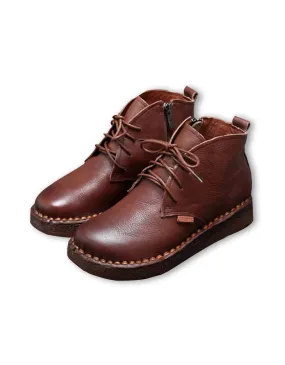 [Clearance]BEST Winter Comfortable Handmade Retro Walking Boots 41