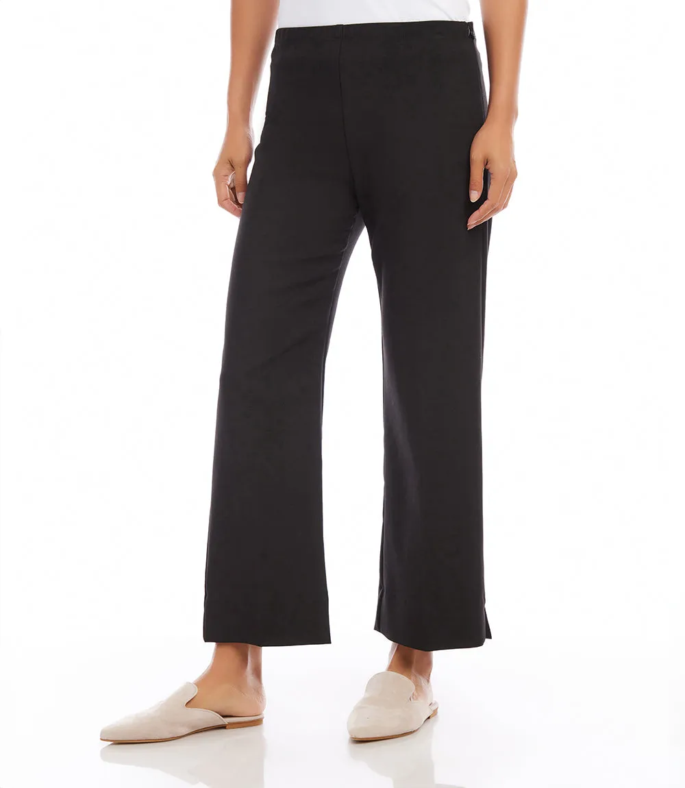 Cropped Wide Leg Pants