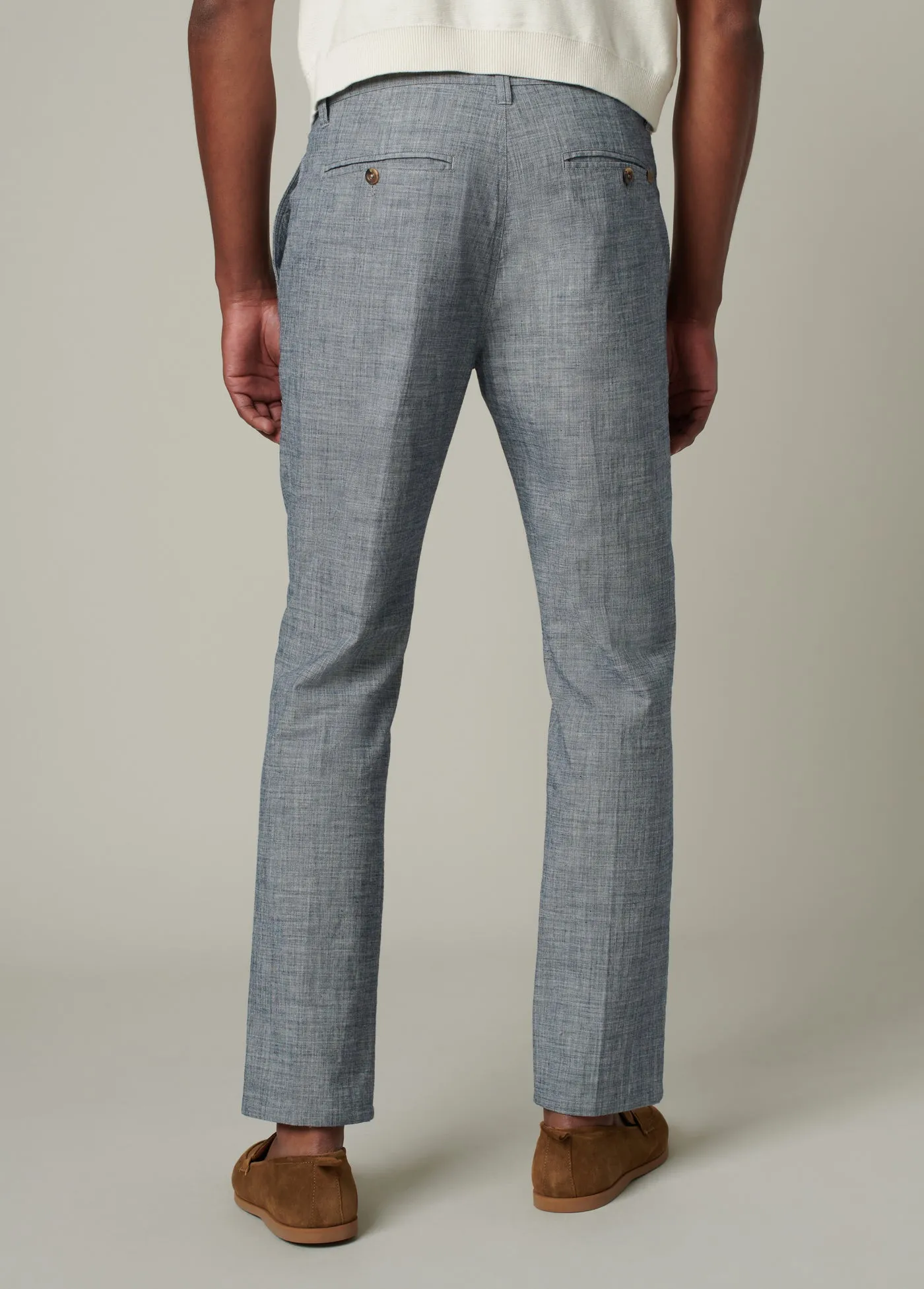 DIEGO CHAMBRAY TROUSER