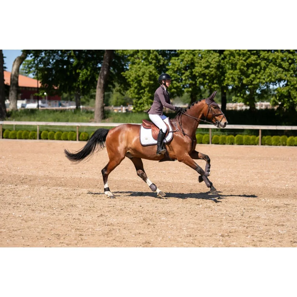 Equestrian Stockholm Jump-AP Saddle Pad Modern White-Moonless Night