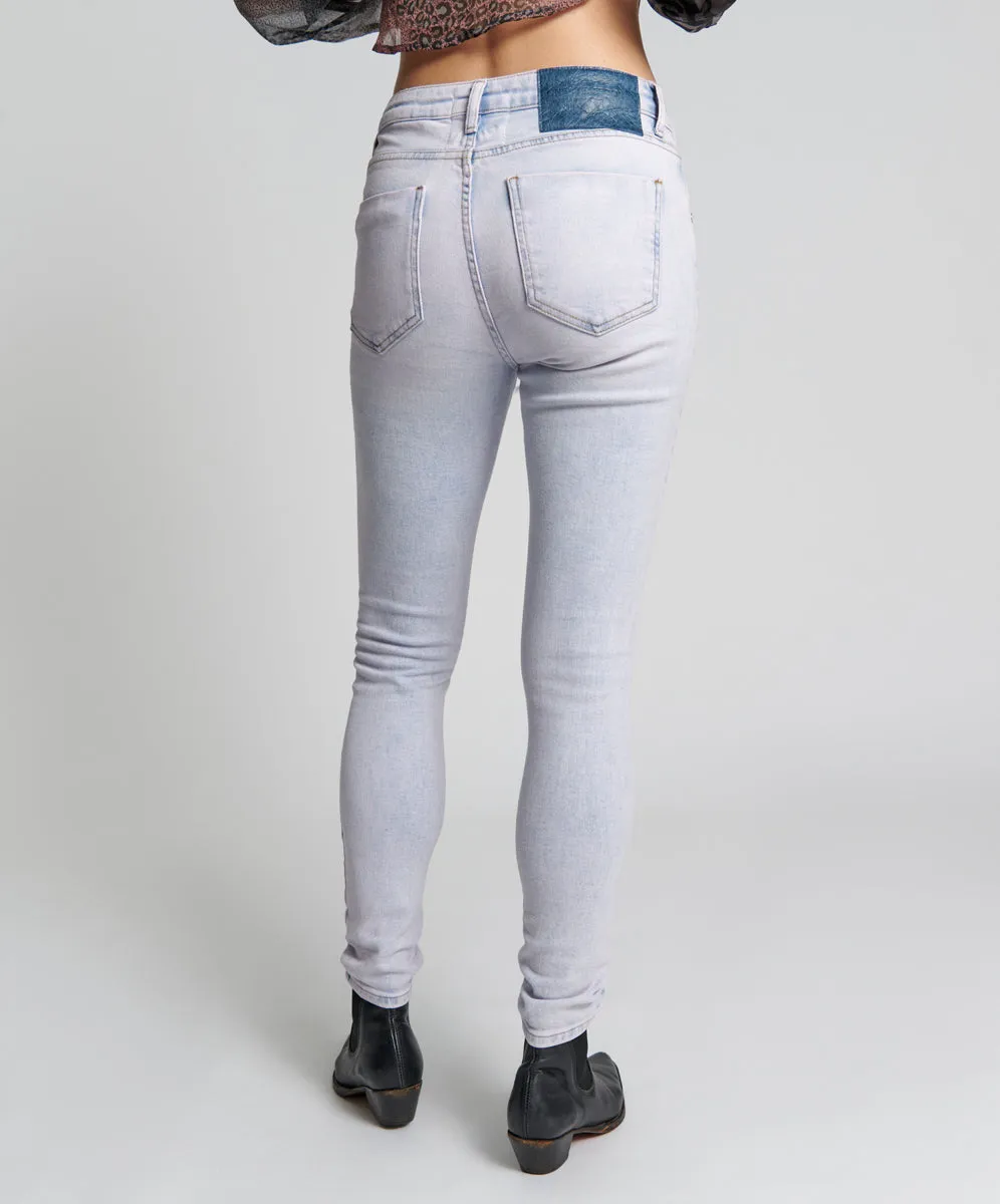 Freebirds Ii High Waist Stretch Skinny Denim Jeans - Soho Haze