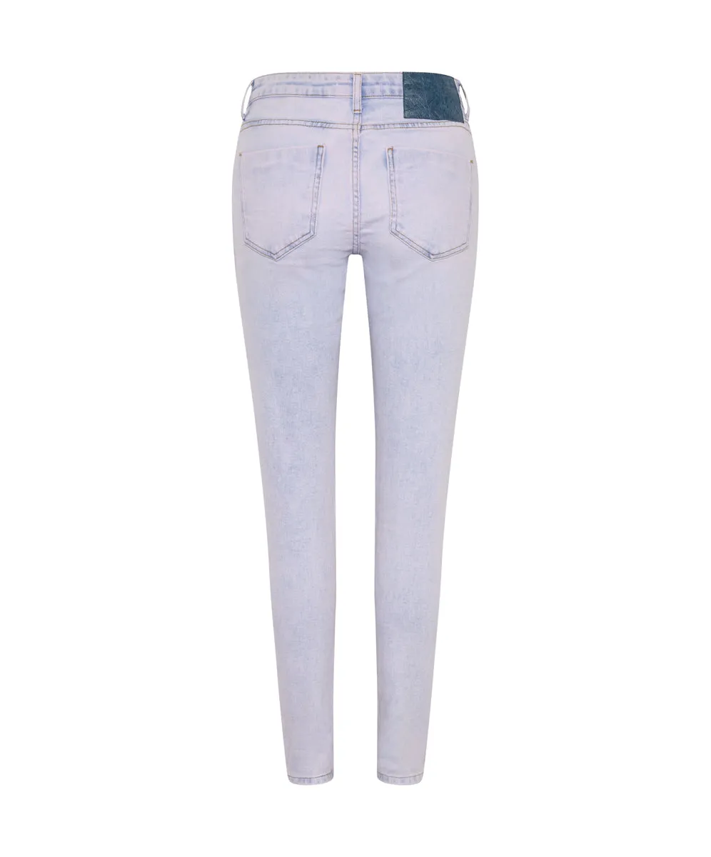 Freebirds Ii High Waist Stretch Skinny Denim Jeans - Soho Haze