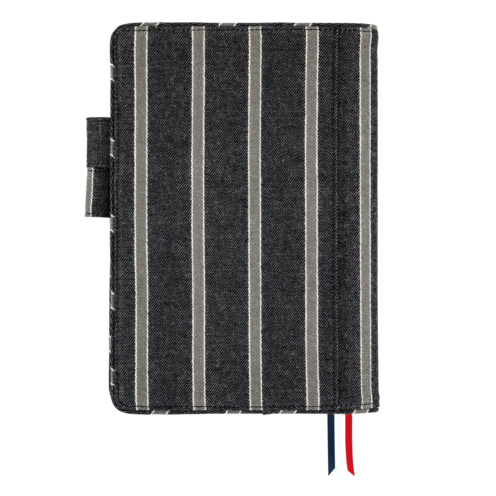 Hobonichi Techo Cover Cousin A5 -  Lined Fabric: Twill (Navy x Gray)