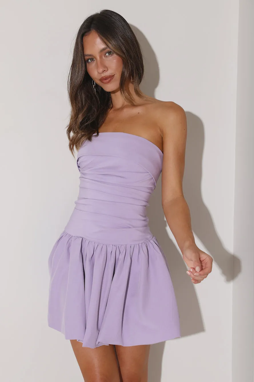 Looking Luxe Mini Dress Lilac