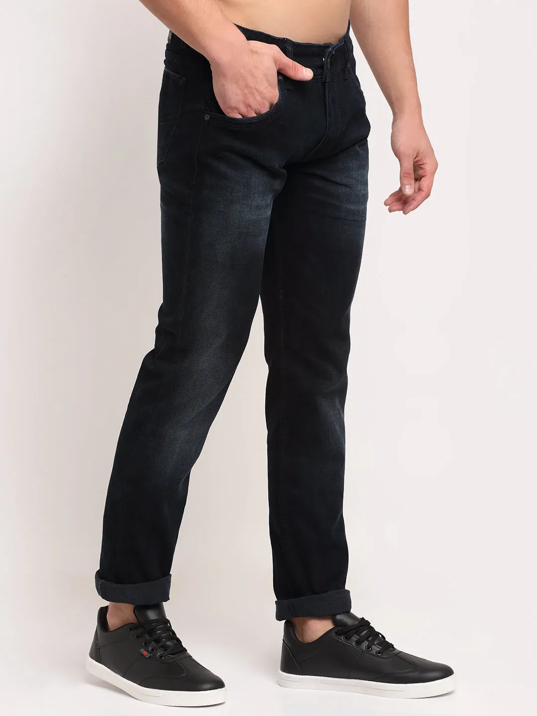 Men's Ultra Narrow fit Light Fade Black  Jeans