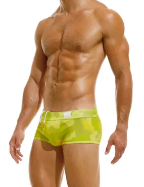 Modus Vivendi Swimwear Candy Line Fast Dry Swim-Trunk Camo Green DS2221 B59