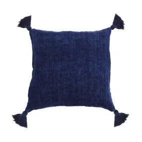 Pom Pom at Home Montauk Pillow with Tassels - Indigo