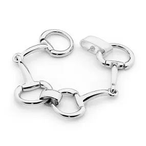 Sterling Silver Classical Bit Bracelet