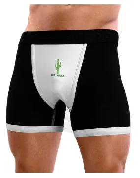 TooLoud Not a Hugger Mens Boxer Brief Underwear